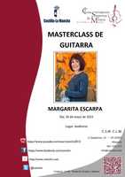 Masterclass de Guitarra con Margarita Escarpa