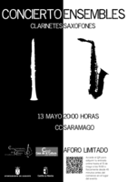 Concierto Ensembles Saxofones y Clarinetes