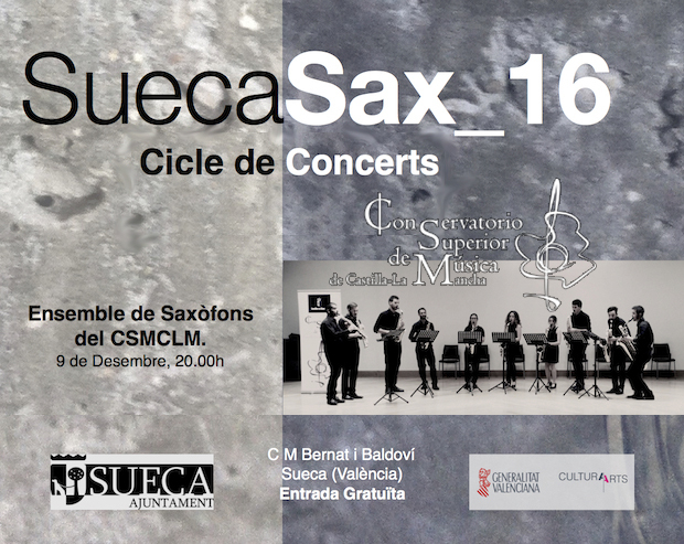 Aula de Saxofón del CSMCLM en el Festival SuecaSax_16