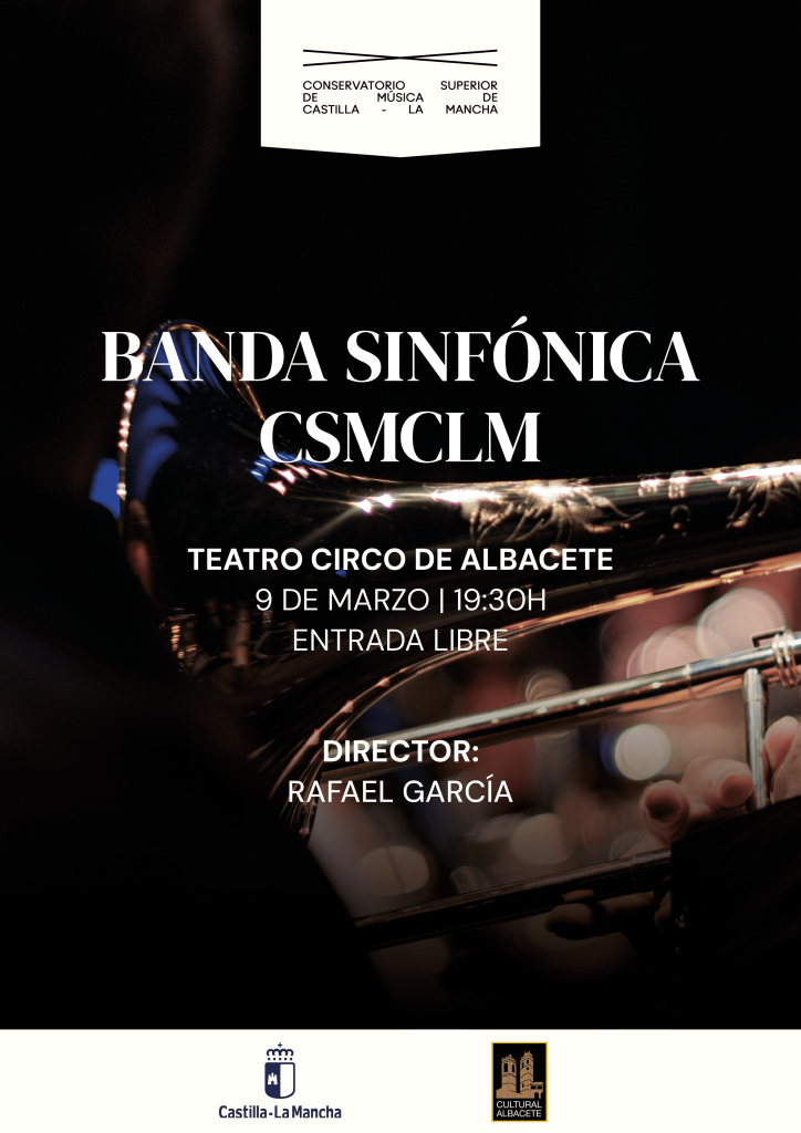 Banda Sinfónica del CSMCLM dirige Rafael García Vidal