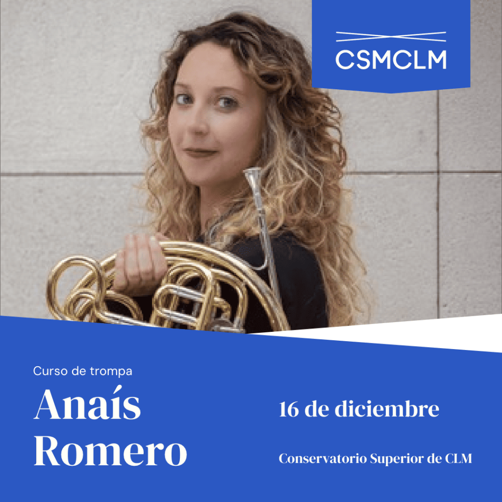 Curso Anais Romero en el CSMCLM de trompa