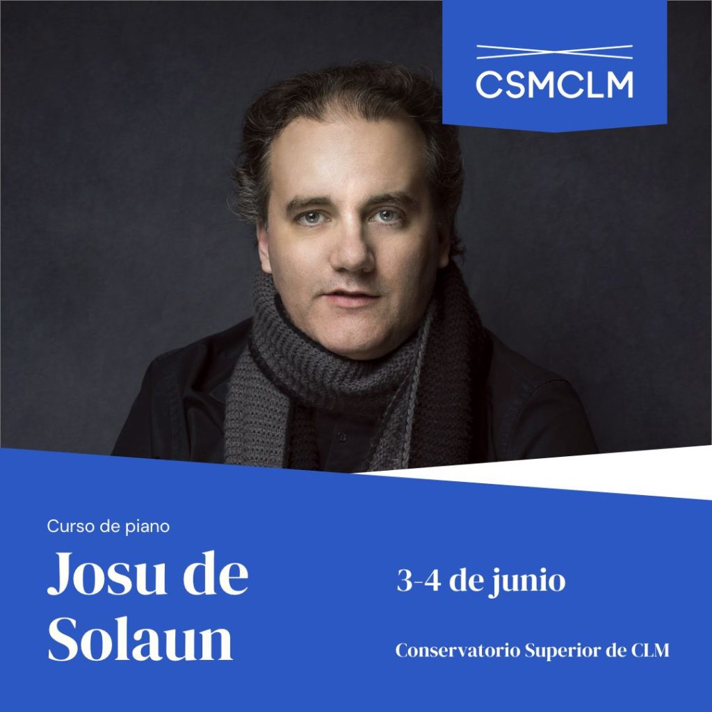 Curso de piano en el CSMCLM con Josu de Solaun