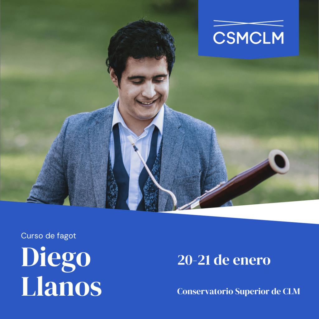 Diego Llanos Curso de Fagot en el CSMCLM